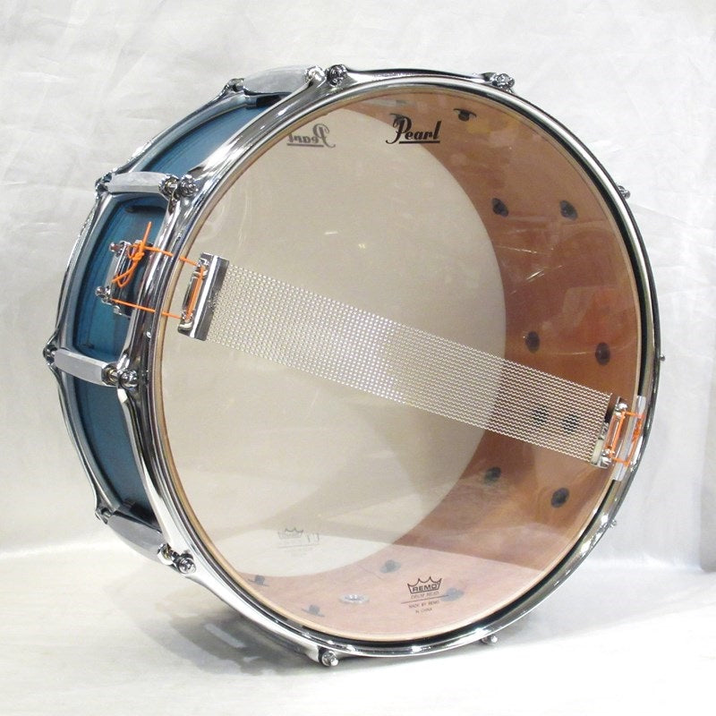 STS1465S_C_#T26_[Session_Studio_Select_14__x_6_5__Snare_Drum_-_Teal_Blue_Ash]_[Pearl_Factory_Tour_2024_Order]_07