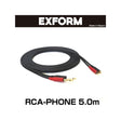 STUDIO_TWIN_CABLE_2RP-5M-BLK_(RCA-PHONE_1_pair)_5_0m_01