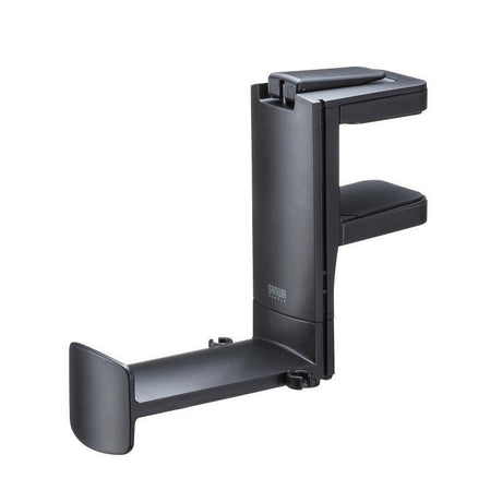 Sanwa_Supply_PDA-STN73BK_(Black)_Headphone_Hook_Headphone_Hanger_(Rotating)_for_2_Headphones_02