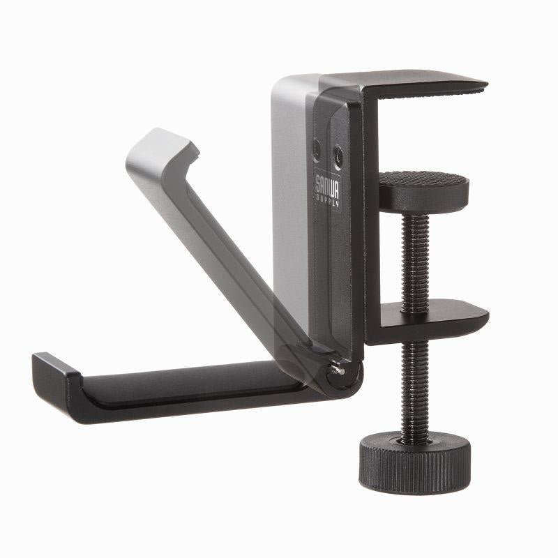 Sanwa_Supply_PDA-STN86BK_(Black)_Headphone_Hook_Headphone_Hanger_(Metal)_03