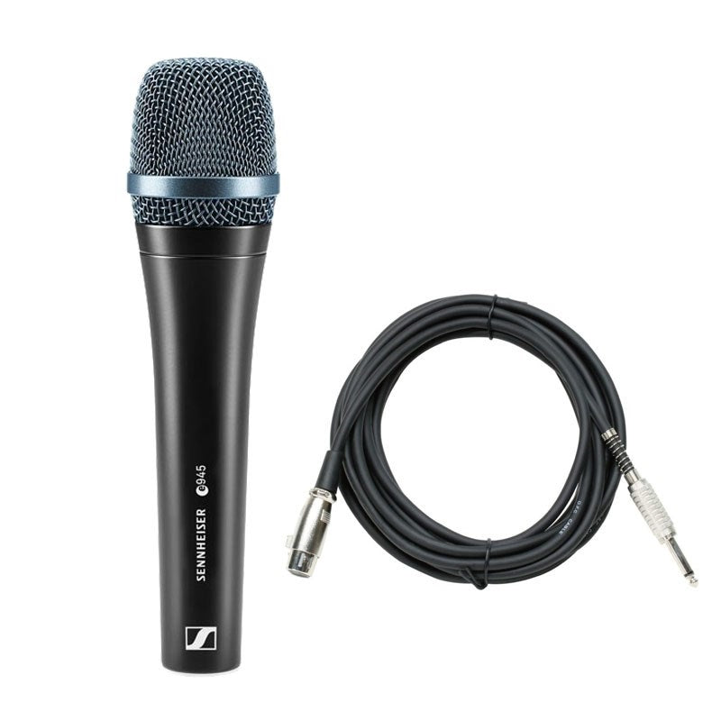 Sennheiser_e945_[Microphone_Cable_Set_(XLR_Female_to_TS_Phone)_5_0m]_(Dynamic_Microphone)_(Supercardioid)_(Official_Japanese_Product_with_2-Year_Warranty)_01