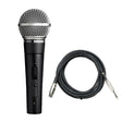 Shure_SM58SE_Microphone_Cable_Set_(XLR_Female_to_TS_Phone)，_5_0m_(Standard_Dynamic_Microphone_with_Switch)_(2-Year_Warranty，_Official_Japanese_Product)_01