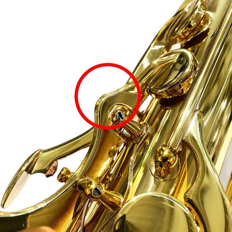 [Slightly_Damaged_-_Special_Price!!]_Chateau_CSTS-A70GL_Tenor_Saxophone_[Shipped_after_adjustment_&_setup]_[5_years_of_free_key_balance_adjustment]_03