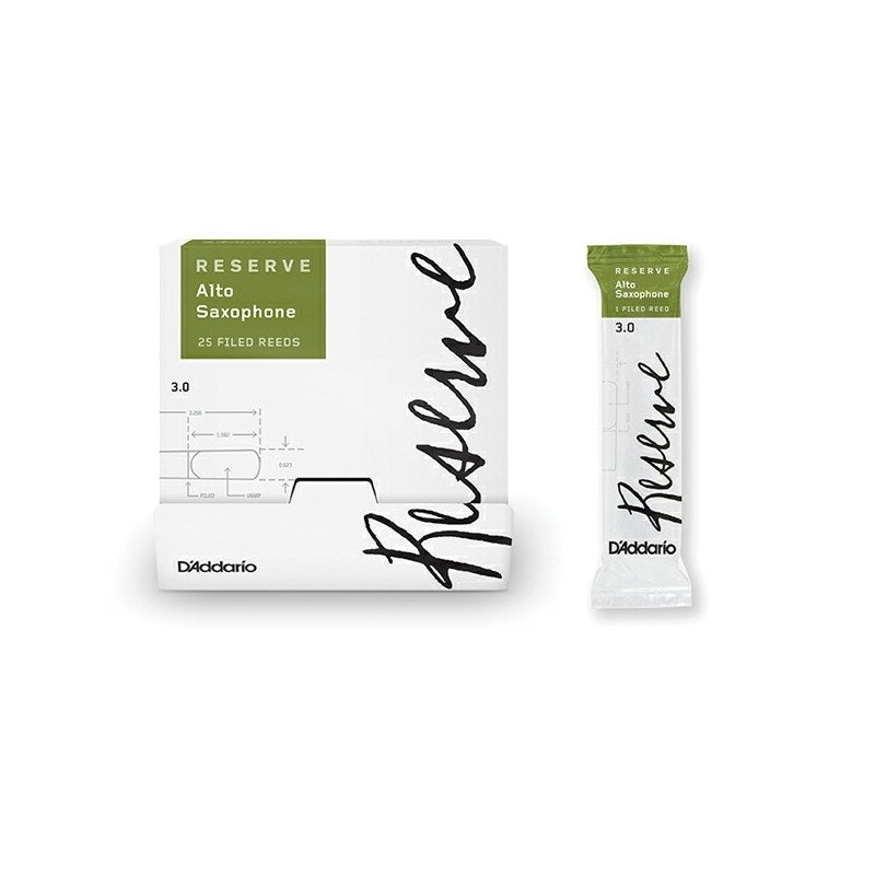 [Special_Offer!]_D'Addario_Woodwinds_Reserve_Alto_Saxophone_Reeds，_Hardness__3_0+，_25_individually_wrapped_reeds_01
