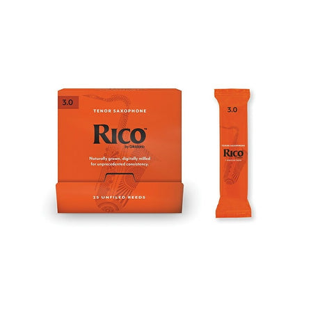 [Special_Offer!]_D'Addario_Woodwinds_Rico_Tenor_Saxophone_Reeds，_Hardness_3_0，_25_individually_wrapped_reeds__[Lowest_Price_Sale!]_01