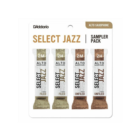 [Special_Offer!]_D'Addario_Woodwinds_Select_Jazz_Sampler_Pack_Alto_Saxophone_Reeds_(2M_2H_Hardness)_01