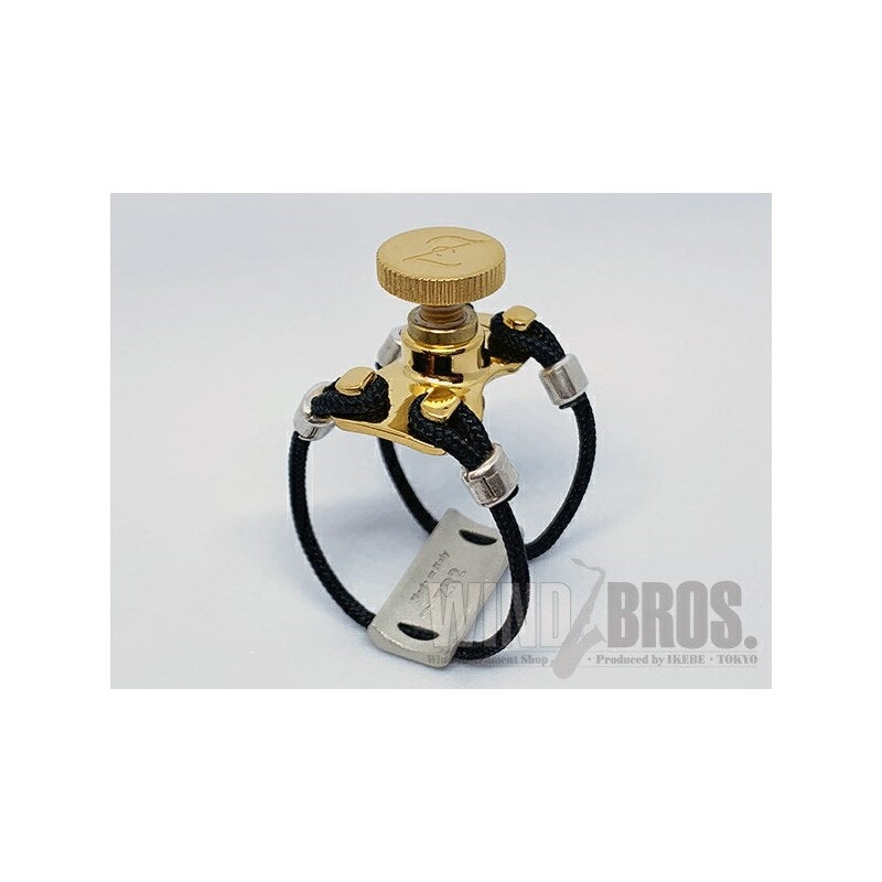 [Special_Order_Item]_Alto_Saxophone_Ligature_(Zac_Ligature)_Solid_Silver_24KGP_Solid_Silver_[ZL6116]_01