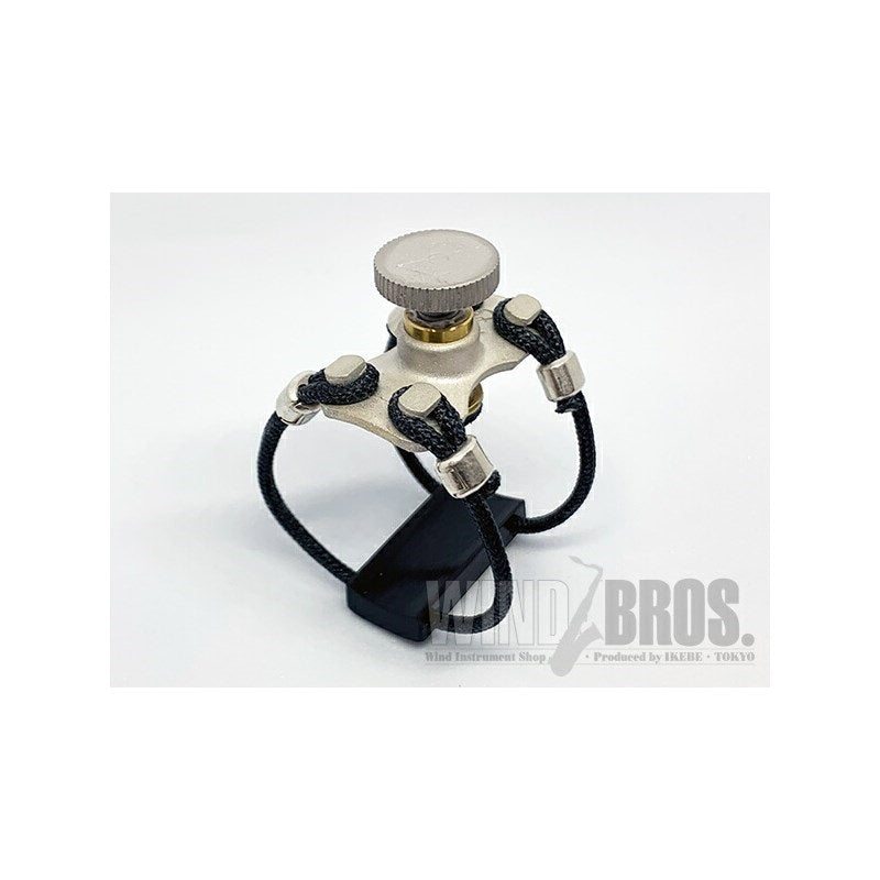 [Special_Order_Item]_Zac_Ligature_for_Tenor_Saxophone，_Solid_Silver_Ebony_[ZL4222]_01