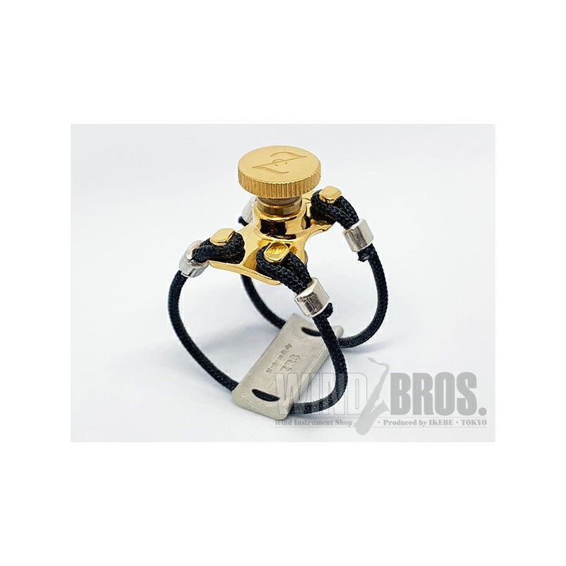 [Special_Order_Item]_Zack_Ligature_for_Tenor_Saxophone，_Solid_Silver_24KGP_Solid_Silver_[ZL6122]_01