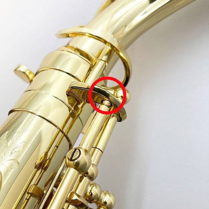 Special_Price_for_Minor_Damage!_Selmer_SA-80II_(Series_2)_Alto_Saxophone，_Jubilee_GL_with_Engraving_(Adjusted_and_Set_Up_Before_Shipment)_with_5-Year_Free_Key_Balance_Adjustment_03
