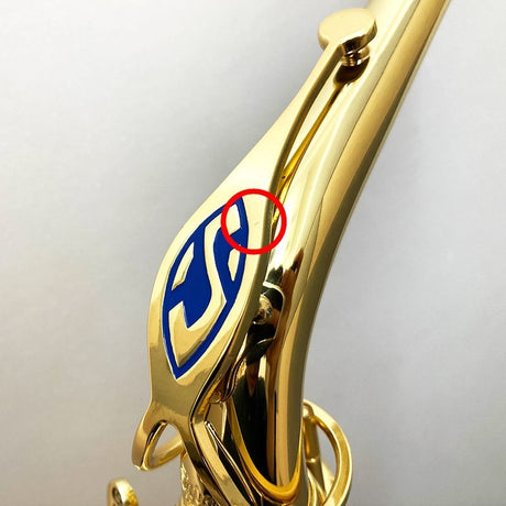 Special_Price_for_Minor_Damage!_Selmer_SA-80II_(Series_2)_Alto_Saxophone，_Jubilee_GL_with_Engraving_(Adjusted_and_Set_Up_Before_Shipment)_with_5-Year_Free_Key_Balance_Adjustment_04