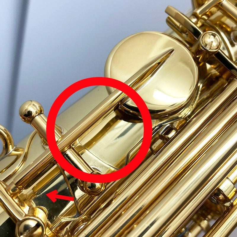 Special_Price_for_Minor_Damage!_Selmer_SA-80II_(Series_2)_Alto_Saxophone，_Jubilee_GL_with_Engraving_(Adjusted_and_Set_Up_Before_Shipment)_with_5-Year_Free_Key_Balance_Adjustment_06