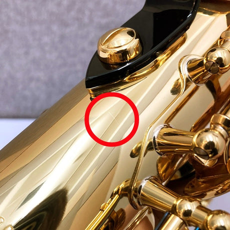 Special_Price_for_Minor_Damage!_Selmer_SA-80II_(Series_2)_Alto_Saxophone，_Jubilee_GL_with_Engraving_(Adjusted_and_Set_Up_Before_Shipment)_with_5-Year_Free_Key_Balance_Adjustment_07
