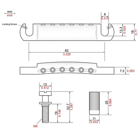 T1ZA-C_TonePros_Metric_Aluminum_Tailpiece_(Chrome)_03