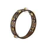 TA2VM-WB_[Vintage_Wood_Tambourine，_Dual-Alloy_Jingles___2_row]_01