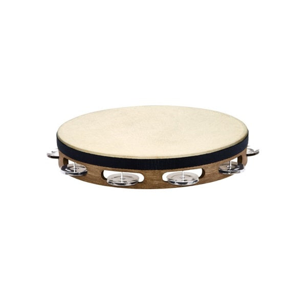 TAH1WB_[Traditional_Goatskin_Wood_Tamburines，_Stainless_Steel_Jingles]_01