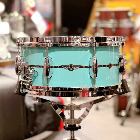 TBS136S-GAQ_[STAR_Bubinga_Snare_Drum_13x6___Grand_Aqua_Blue]_[In-Store_Display_Price]_01