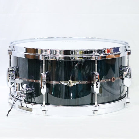 TBS1465DC-DKG_[STAR_Buniga_14''×6_5''_Snare_Drum_-_Dark_Green_Cordia]_[Made_in_Japan]_01