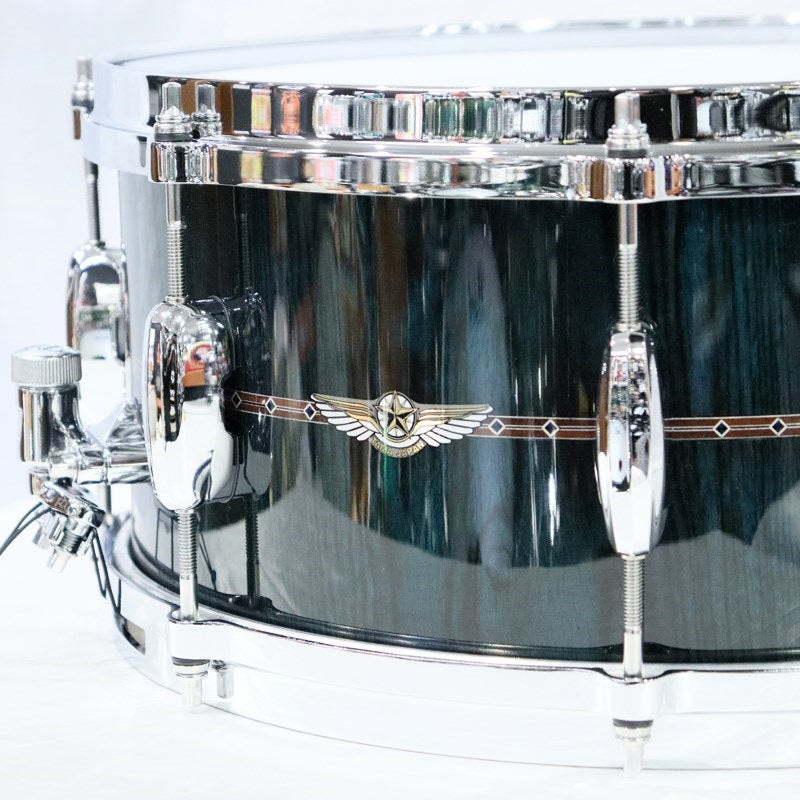 TBS1465DC-DKG_[STAR_Buniga_14''×6_5''_Snare_Drum_-_Dark_Green_Cordia]_[Made_in_Japan]_02