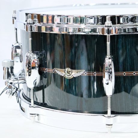 TBS1465DC-DKG_[STAR_Buniga_14''×6_5''_Snare_Drum_-_Dark_Green_Cordia]_[Made_in_Japan]_02