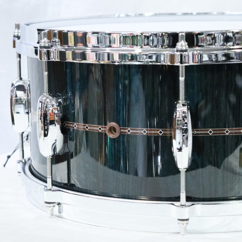 TBS1465DC-DKG_[STAR_Buniga_14''×6_5''_Snare_Drum_-_Dark_Green_Cordia]_[Made_in_Japan]_03