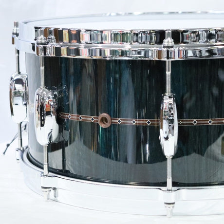 TBS1465DC-DKG_[STAR_Buniga_14''×6_5''_Snare_Drum_-_Dark_Green_Cordia]_[Made_in_Japan]_03