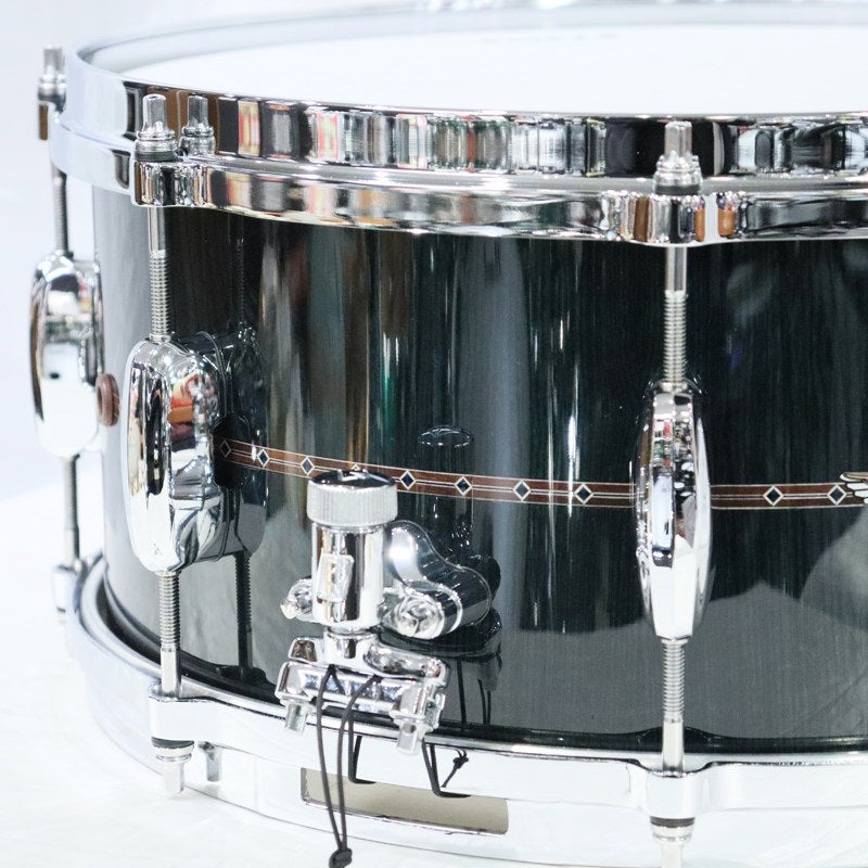 TBS1465DC-DKG_[STAR_Buniga_14''×6_5''_Snare_Drum_-_Dark_Green_Cordia]_[Made_in_Japan]_07