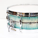 TMS1455DR-ECB_[STAR_Maple_14''×5_5''_Snare_Drum_-_Emerald_Sea_Curly_Maple_Burst]_[Made_in_Japan]_04