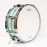 TMS1455DR-ECB_[STAR_Maple_14''×5_5''_Snare_Drum_-_Emerald_Sea_Curly_Maple_Burst]_[Made_in_Japan]_05