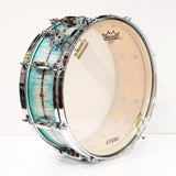 TMS1455DR-ECB_[STAR_Maple_14''×5_5''_Snare_Drum_-_Emerald_Sea_Curly_Maple_Burst]_[Made_in_Japan]_06