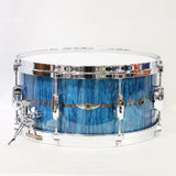 TMS1465DR-OLC_[STAR_Maple_14''×6_5''_Snare_Drum_-_Ocean_Blue_Curly_Maple]_[Made_in_Japan]_01