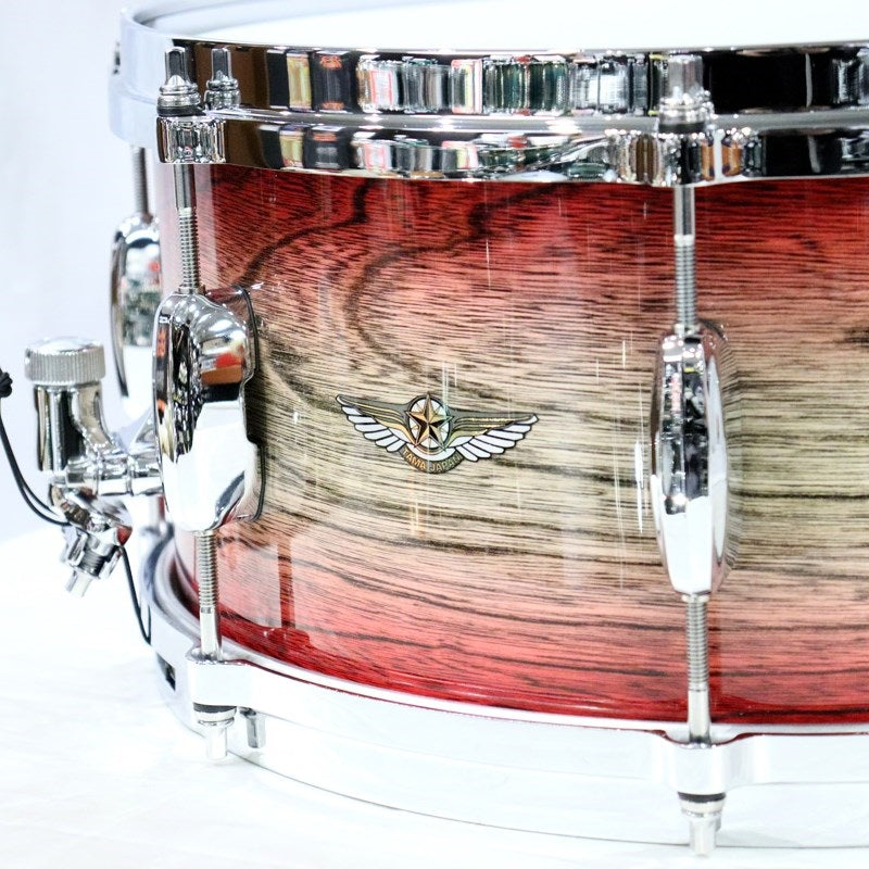 TWS1465A-GJB_[STAR_Walnut_14''×6_5''_Snare_Drum_-_Garnet_Japanese_Sen_Burst]【Made_in_Japan】_02