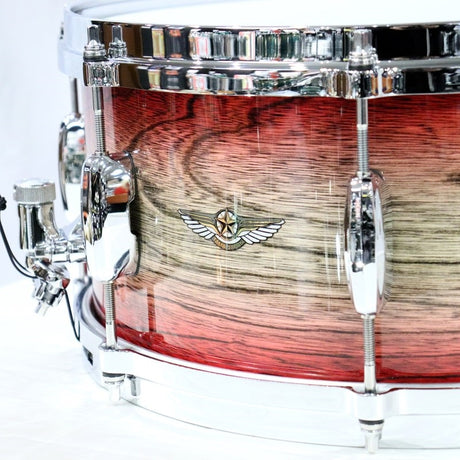 TWS1465A-GJB_[STAR_Walnut_14''×6_5''_Snare_Drum_-_Garnet_Japanese_Sen_Burst]【Made_in_Japan】_02
