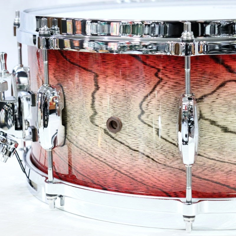 TWS1465A-GJB_[STAR_Walnut_14''×6_5''_Snare_Drum_-_Garnet_Japanese_Sen_Burst]【Made_in_Japan】_05