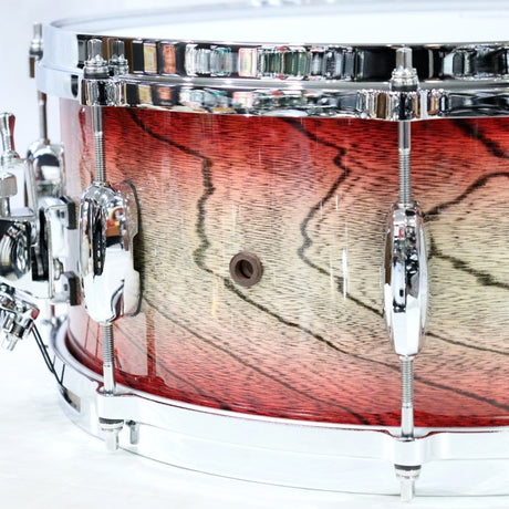TWS1465A-GJB_[STAR_Walnut_14''×6_5''_Snare_Drum_-_Garnet_Japanese_Sen_Burst]【Made_in_Japan】_05