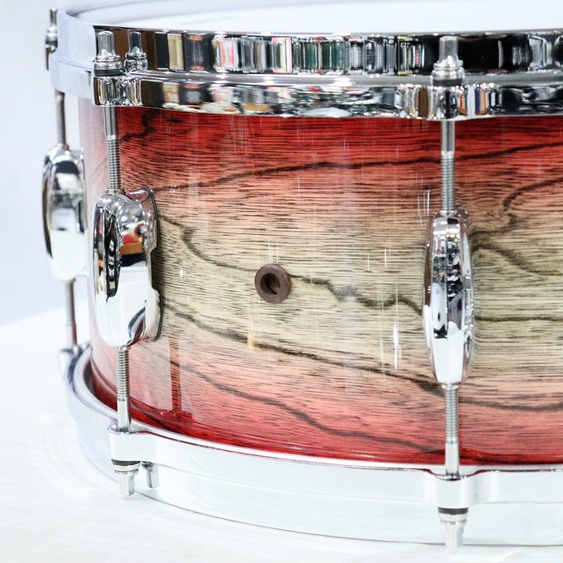 TWS1465A-GJB_[STAR_Walnut_14''×6_5''_Snare_Drum_-_Garnet_Japanese_Sen_Burst]【Made_in_Japan】_06
