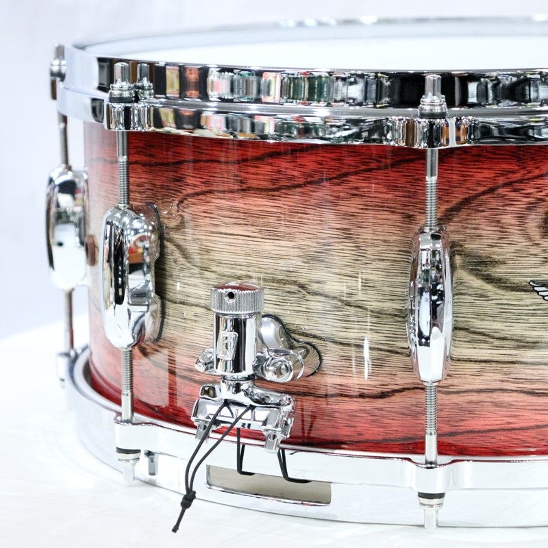 TWS1465A-GJB_[STAR_Walnut_14''×6_5''_Snare_Drum_-_Garnet_Japanese_Sen_Burst]【Made_in_Japan】_07