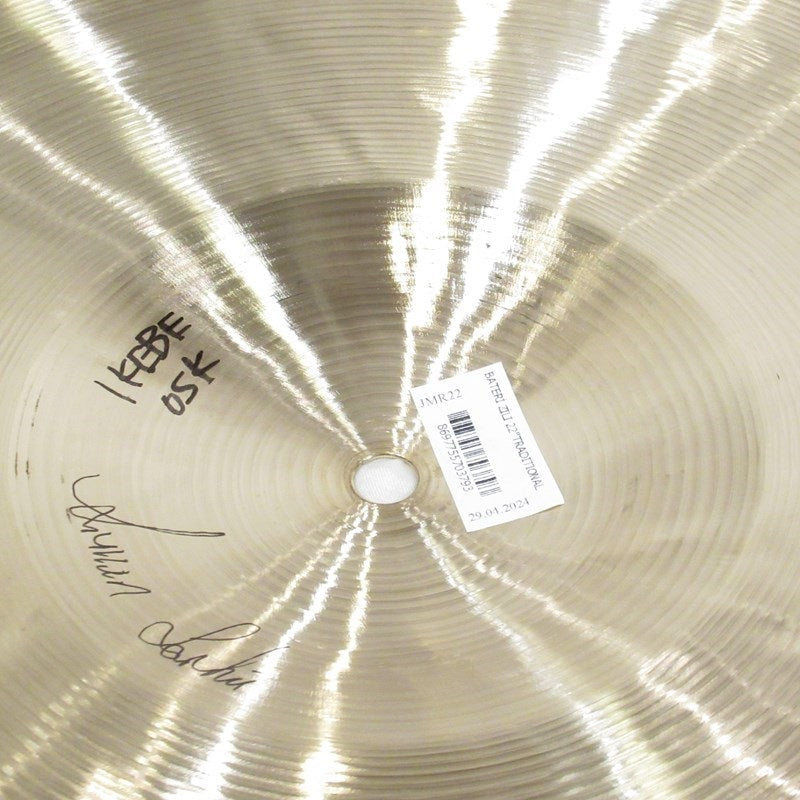 Traditional_Jazz_Medium_Ride_22__[2375g]_[2024_Turkey_Factory_Tour_Selection]_[In-Store_Display_Special_Price]_06