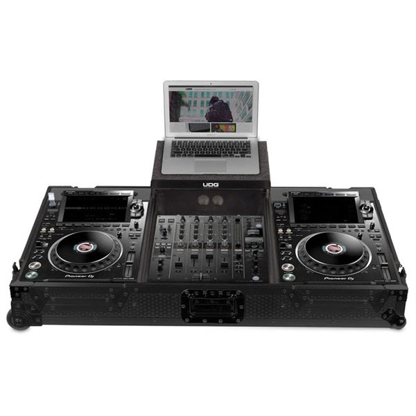 U91074BL_Ultimate_Flight_Case_for_CDJ-3000_and_DJM-900NXS2，_Black_[Compatible_with_a_CDJ-3000_and_DJM-900NXS2_set]_01