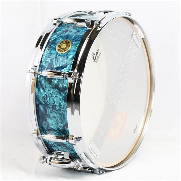 USA_Custom_Snare_Drum_14x5_[GRNT-0514S-8CL_309___Turquoise_Pearl]_[In_stock_now!]_04