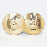USED_80's~90's_K_Zildjian_HiHat_14_Pair_Brilliant_Finish_[Top_938g_Bottom_1372g]_01