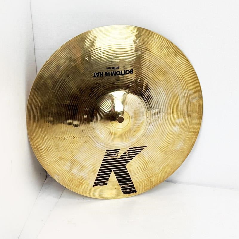 USED_80's~90's_K_Zildjian_HiHat_14_Pair_Brilliant_Finish_[Top_938g_Bottom_1372g]_09