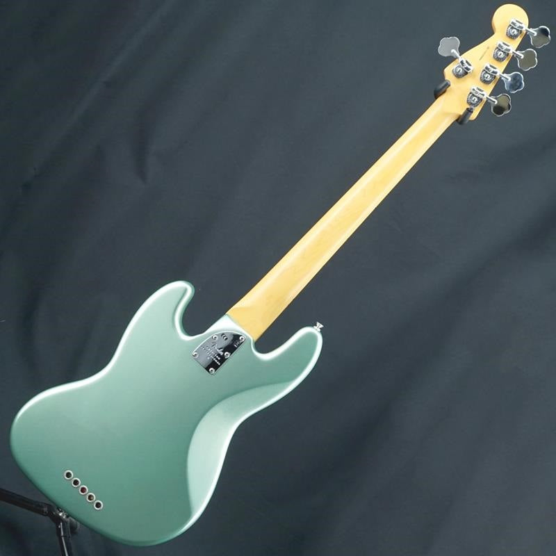 USED_American_Professional_II_Jazz_Bass_V_(Mystic_Surf_Green_Maple)_04