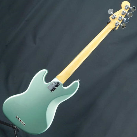 USED_American_Professional_II_Jazz_Bass_V_(Mystic_Surf_Green_Maple)_04