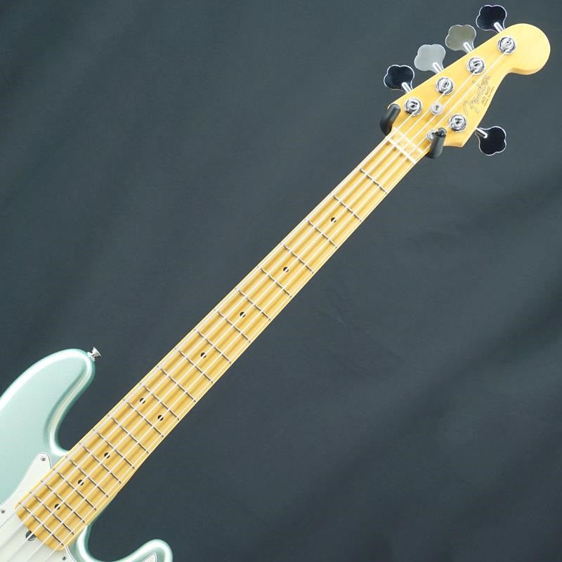 USED_American_Professional_II_Jazz_Bass_V_(Mystic_Surf_Green_Maple)_05