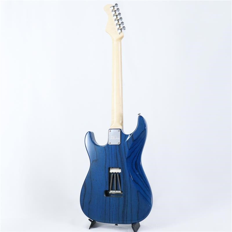 USED_Bottom's_Up_Quarter_Sawn_Custom_(Trans_Blue_Rose)_[SN_150092]_03