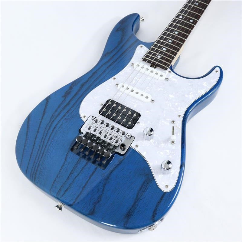 USED_Bottom's_Up_Quarter_Sawn_Custom_(Trans_Blue_Rose)_[SN_150092]_11