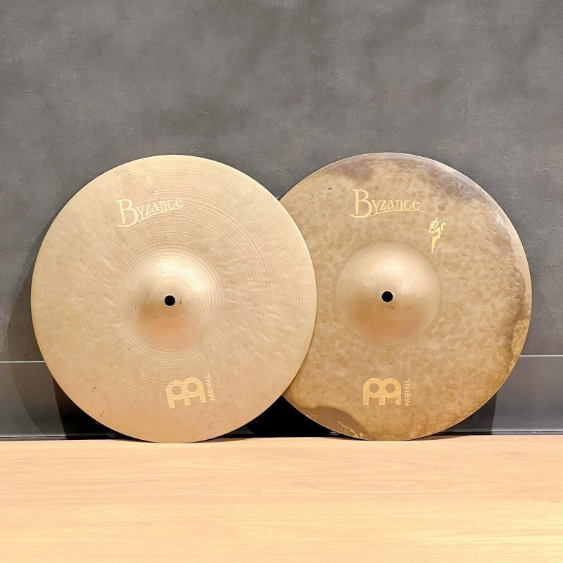 USED_Byzance_Vintage_Sand_Hihats_14_-_Benny_Greb_Signature_[B14SAH][875g_1510g]_01