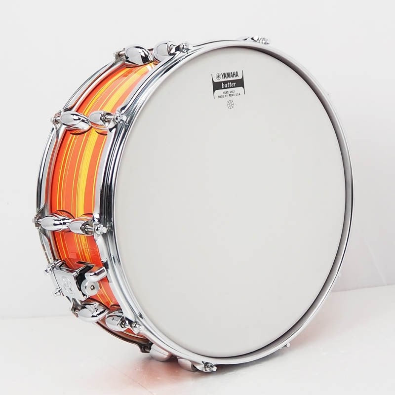USED_CCS1455__Swirl_Orange_[CLUB_CUSTOM_SNARE_DRUM_14×5_5_Made_In_Japan]_04