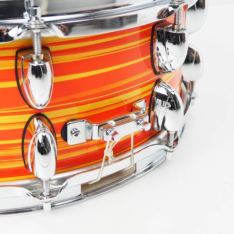 USED_CCS1455__Swirl_Orange_[CLUB_CUSTOM_SNARE_DRUM_14×5_5_Made_In_Japan]_07